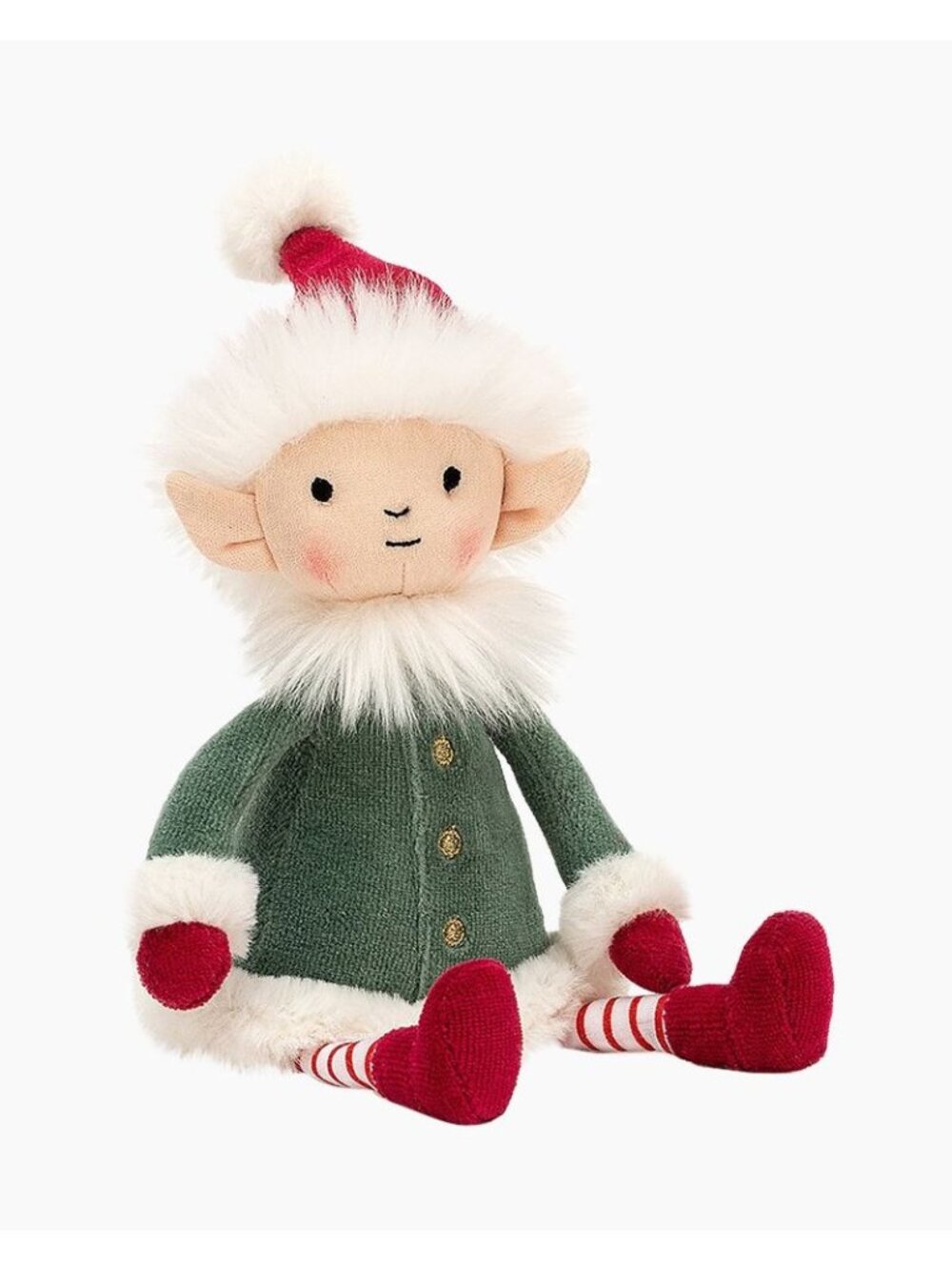 Jellycat Christmas Leffy Elf - Small